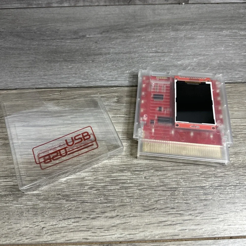 8-Bit XMAS 2017 (Nintendo NES) RetroUSB game w LCD SCREEN